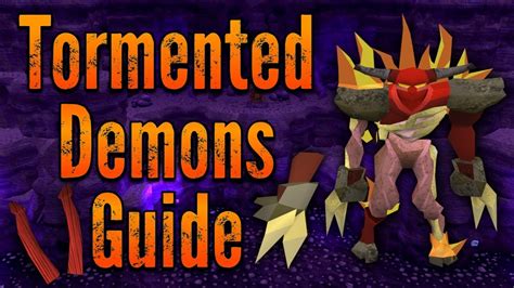 Tormented demons rs3. Things To Know About Tormented demons rs3. 